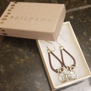 Silpada hoop earrings